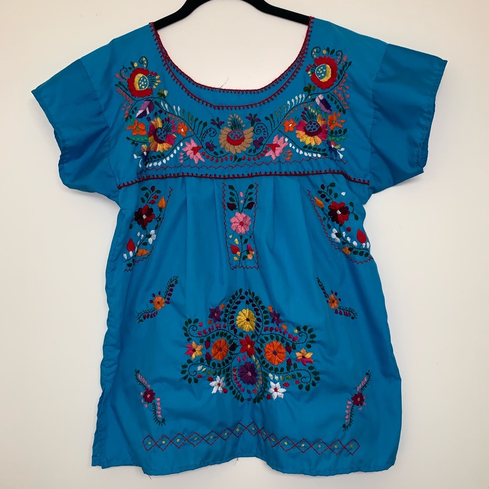 Floral Mexican Shirt